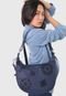 Bolsa Desigual Shoulder Bag Inês Azul-Marinho - Marca Desigual