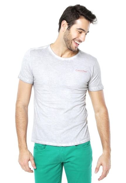 Camiseta Calvin Klein Jeans Usual Cinza - Marca Calvin Klein Jeans