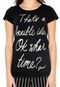 Camiseta Guess Frase Preta - Marca Guess