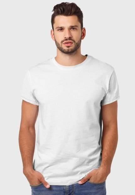 Camiseta Masculina Branca Lisa Algodão Premium Benellys - Marca Benellys