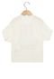 Camiseta Tommy Hilfiger Estampada Infantil Off-White - Marca Tommy Hilfiger