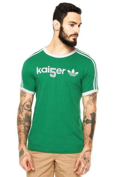 Camiseta Manga Curta adidas Originals BB kaiser Verde - Marca adidas Originals