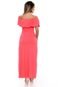 Vestido Longo B Bonnie Ciganinha Monique Coral - Marca BBonnie