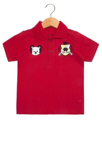 Camisa Polo Tigor T. Tigre Baby Infantil Vermelha - Marca Tigor T. Tigre