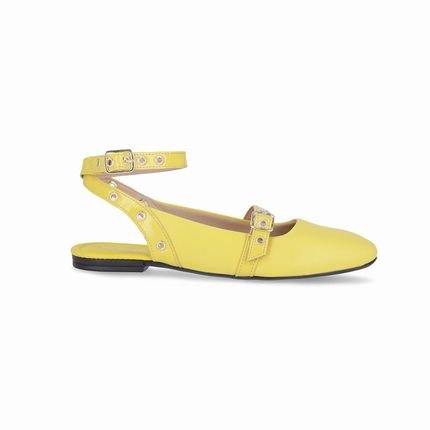 Sapatilha Slingback Tatiane Limoncello - Marca Piccadilly