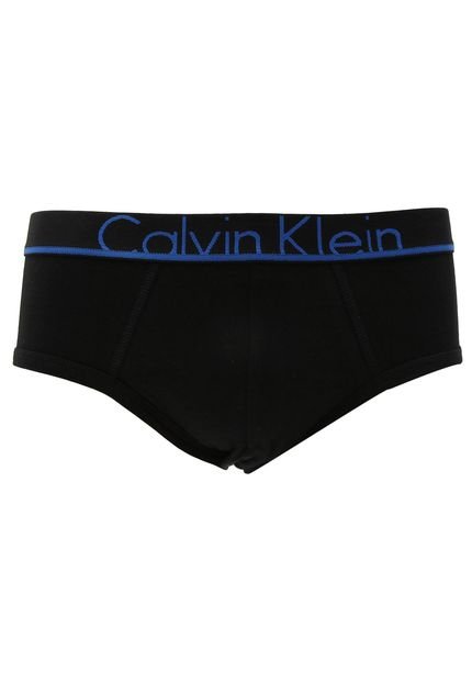 Cueca Calvin Klein Underwear Slip Logo Preta - Marca Calvin Klein Underwear
