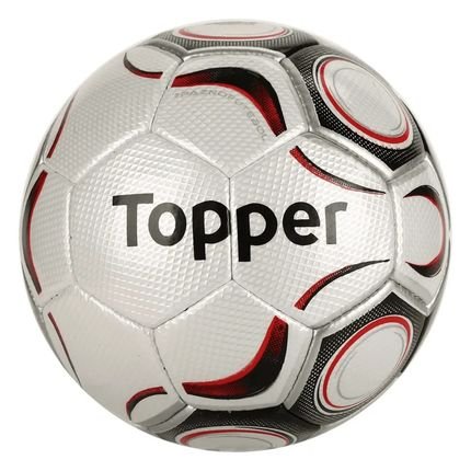 Bola Topper Society Maestro Pro - Branco/vermelho - Marca Topper