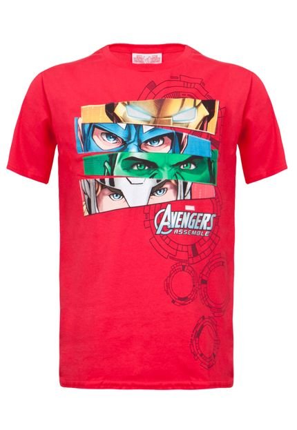 Camiseta Brandili Avengers Two Vermelha - Marca Brandili