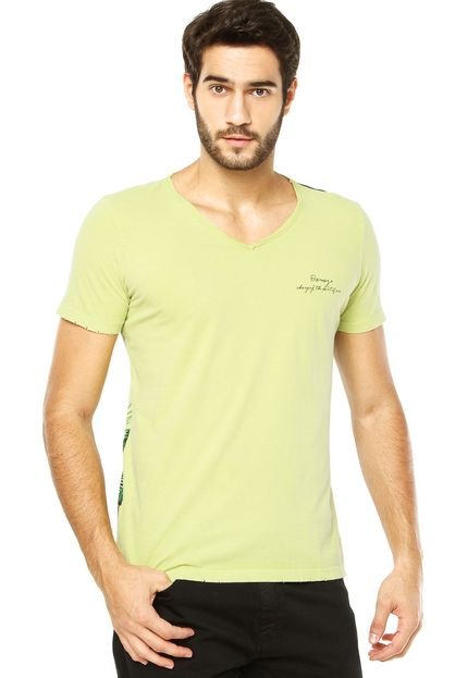 Camiseta Osmoze Folhas Verde - Marca Osmoze
