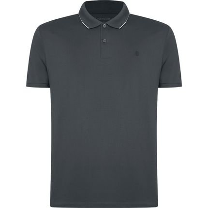 Camisa Polo Individual Basic Regular Ou24 Cinza Masculino - Marca Individual