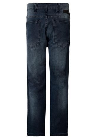 Calça Jeans Hurley Juv Reta Estonada Azul