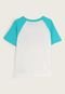 Camiseta Infantil GAP Color Block Branca - Marca GAP
