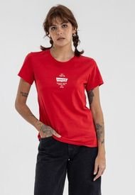 Camiseta Blanco-Rojo Levi's