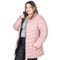 Jaqueta Parka Feminina Dupla Face Nylon Plus Size Com Capuz - Marca Zafina