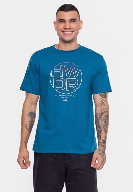 Camiseta HD Hwdr Azul - Marca HD Hawaiian Dreams