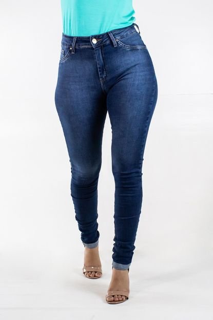Calça Jeans Skinny Alta Feminina Barra Dobrada Anticorpus - Marca Anticorpus JeansWear