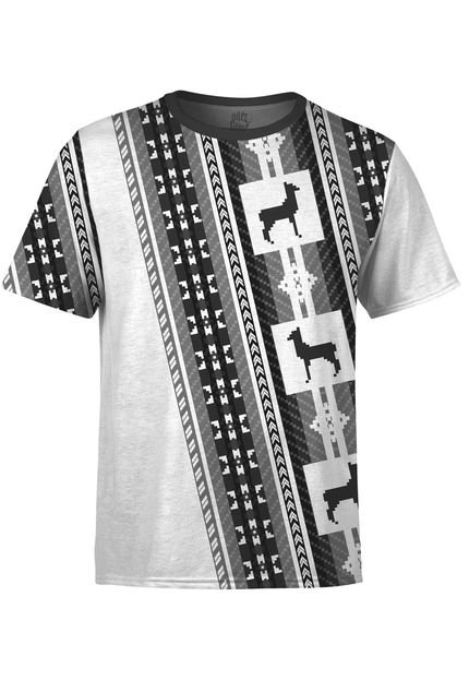 Menor preço em Camiseta Estampada Over Fame Tribal Cinza