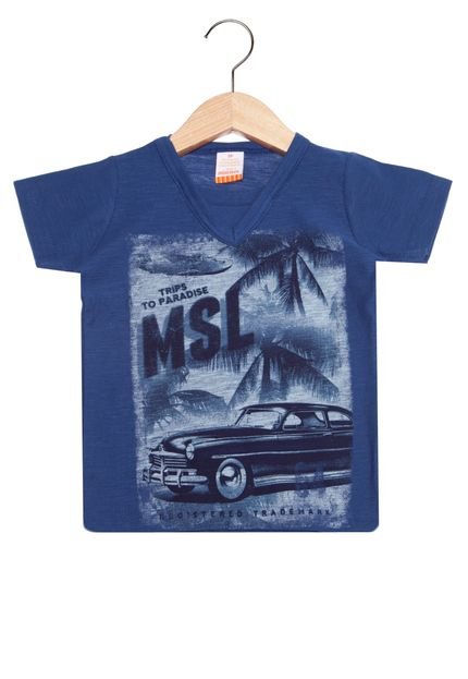 Camiseta Marisol Paradise Infantil Azul - Marca Marisol