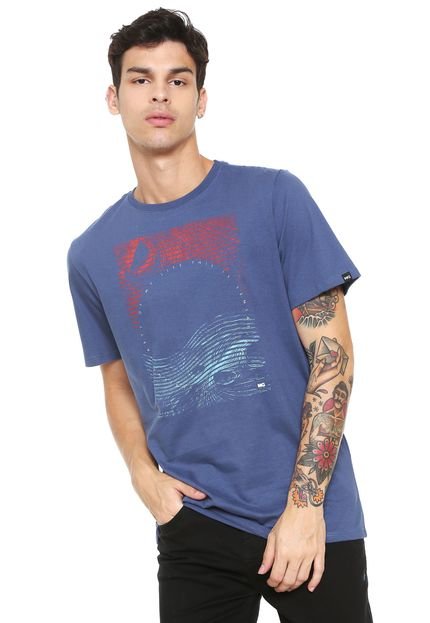 Camiseta WG Sensation Azul-marinho - Marca WG Surf