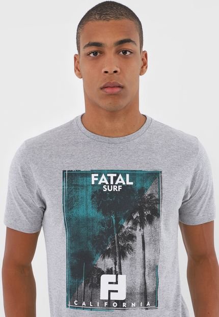 Camiseta Fatal California Cinza - Marca Fatal