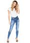Calça Jeans GRIFLE COMPANY Skinny Desgastes Azul - Marca GRIFLE COMPANY