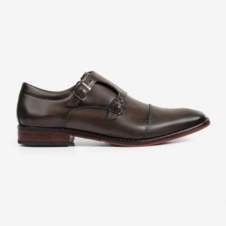 Sapato Social Couro Ferracini Masculino Caravaggio 5705-206H Marrom