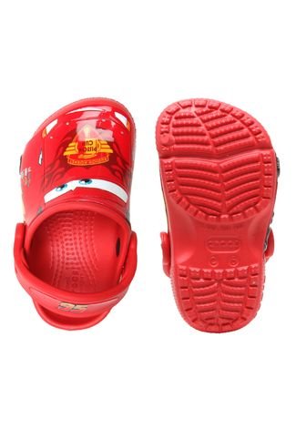 Babuche Crocs Carros Menino Vermelho - Compre Agora | Kanui Brasil