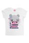 Camiseta Kamylus Infantil Urso Branca - Marca Kamylus