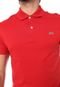 Camisa Polo Lacoste Regular Lisa Vermelha - Marca Lacoste