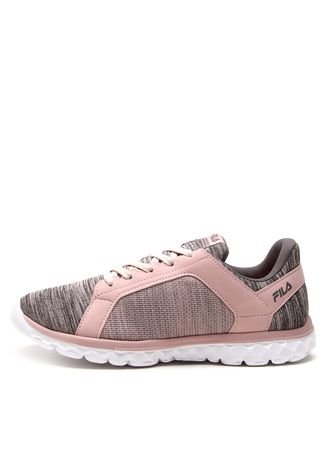 Tênis Fila Footwear Lighstep Comfort Rosa/Cinza
