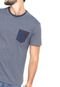 Camiseta Reserva Bolso Azul - Marca Reserva