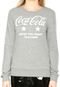 Moletom Coca-Cola Jeans Comfort Cinza - Marca Coca-Cola Jeans