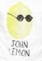 Camiseta Huck John Lemon Branca - Marca Huck