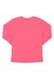 Blusa em Meia Malha Juvenil Gloss Rosa Pink - Marca Gloss