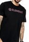 Camiseta Element Plys Preta - Marca Element