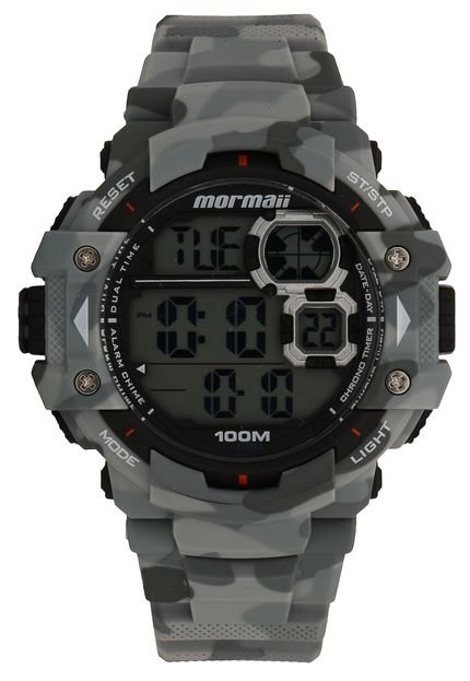 Relógio Mormaii MO13609A/8C Cinza - Marca Mormaii