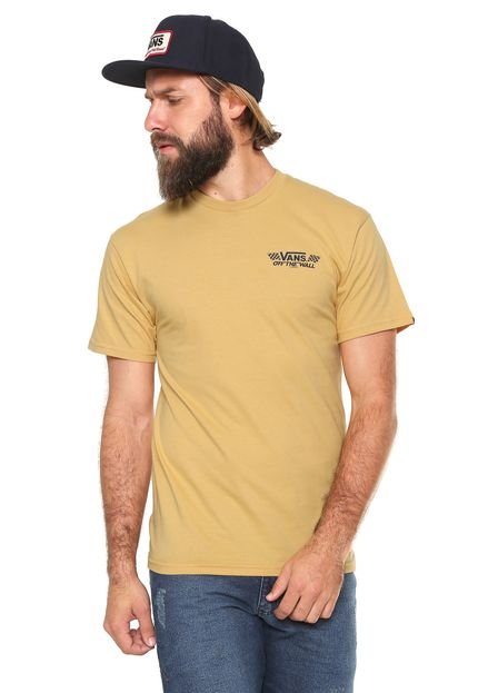 Camiseta Vans Crossed Sticks Amarela - Marca Vans