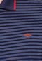 Camisa Polo Triton Listras Azul-Marinho - Marca Triton