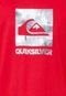 Camiseta Quiksilver Tropicdream Vermelha - Marca Quiksilver