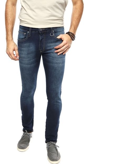 Calça Jeans Colcci Skinny Justin Azul - Marca Colcci