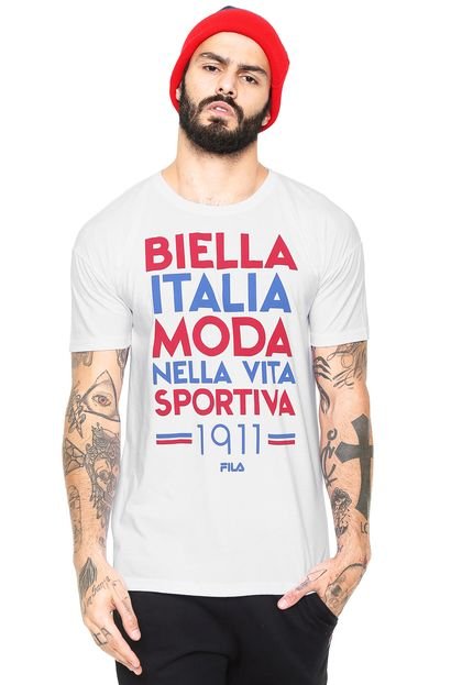 Camiseta Fila Moda 1911 Cinza - Marca Fila