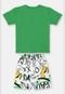 Conjunto Bermuda e Camiseta Menino Up Baby Verde - Marca Up Baby