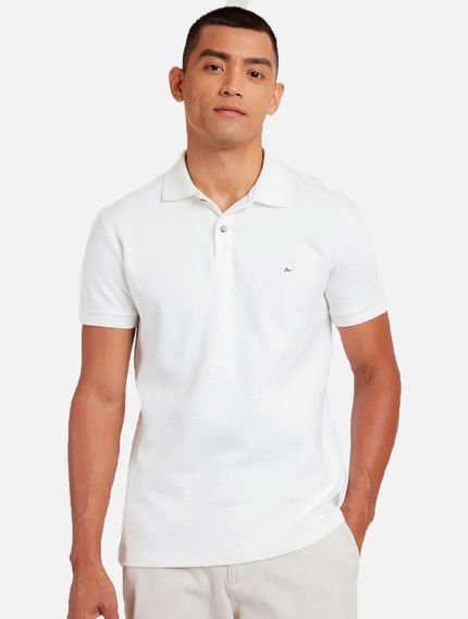 Polo Aramis Regular Suedine PO100223 Off White - Marca Aramis