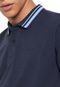 Camisa Polo Colcci Reta Listras Azul-marinho - Marca Colcci