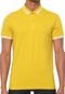 Camisa Polo Colcci Reta Brasil Amarela - Marca Colcci