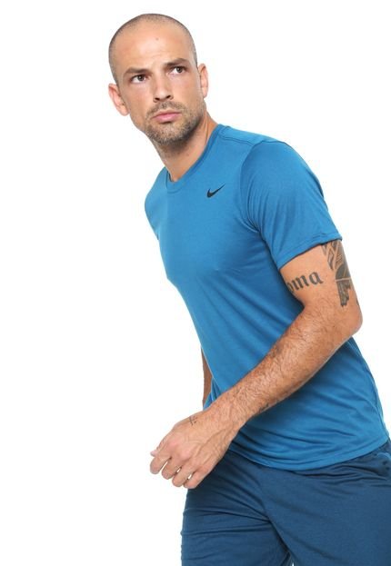 Camiseta Nike Básica Azul - Marca Nike