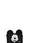 Bolsa Mickey Mouse Pespontos Preta - Marca Mickey Mouse