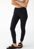 Calça Jeans Aeropostale Skinny Pesponto Preta - Marca Aeropostale