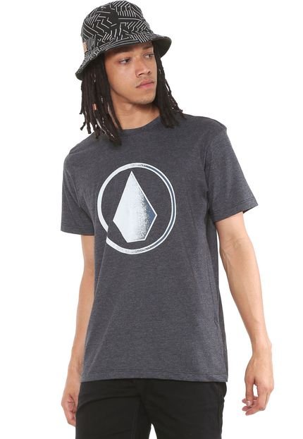 Camiseta Volcom Removed Cinza - Marca Volcom