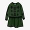 Vestido Infantil com Aviamentos Nanai Verde - Marca Nanai